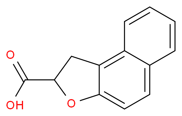 1H,2H-naphtho[2,1-b]furan-2-carboxylic acid_分子结构_CAS_24758-31-4