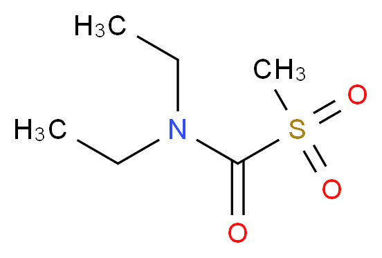 S-Methyl-N,N-diethylthiocarbamate Sulfone_分子结构_CAS_155514-79-7)