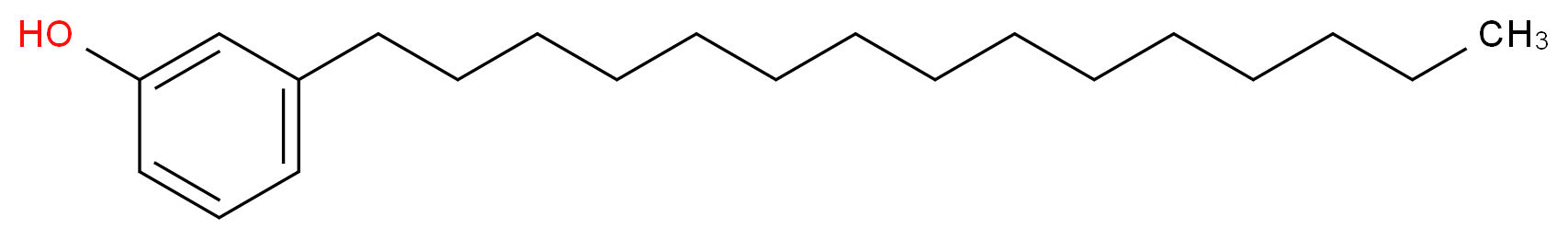 m-PENTADECYL PHENOL TECHNICAL GRADE_分子结构_CAS_501-24-6)