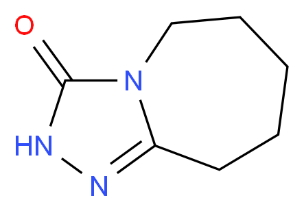 2,5,6,7,8,9-hexahydro-3H-[1,2,4]triazolo[4,3-a]azepin-3-one_分子结构_CAS_27182-43-0)