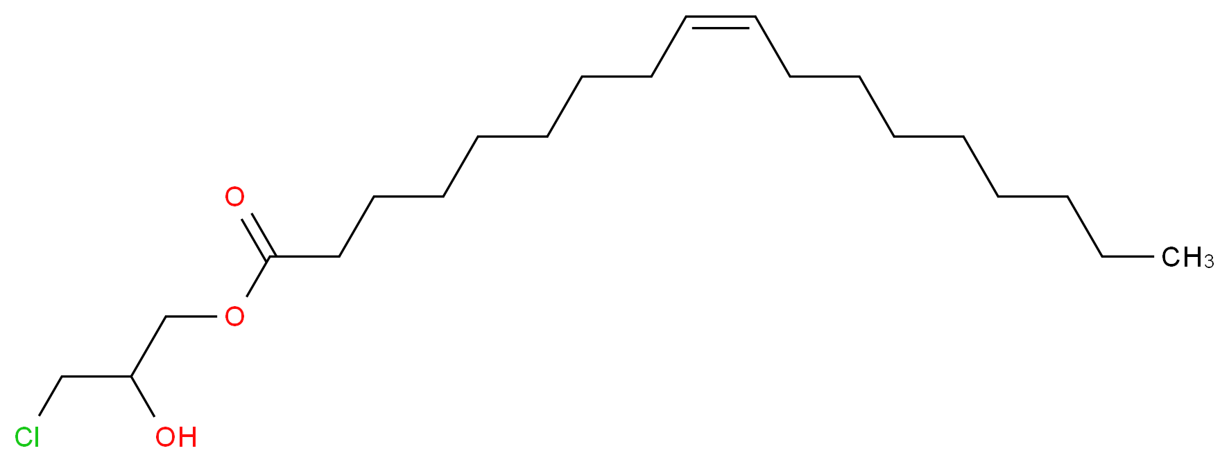 rac 1-Oleoyl-3-chloropropanediol_分子结构_CAS_10311-82-7)