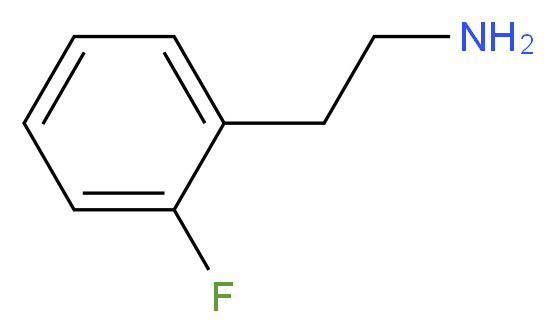 2-(2-fluorophenyl)ethan-1-amine_分子结构_CAS_52721-69-4