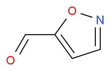 Isoxazole-5-carboxaldehyde_分子结构_CAS_16401-14-2)