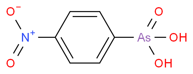 4-硝基苯胂酸_分子结构_CAS_98-72-6)