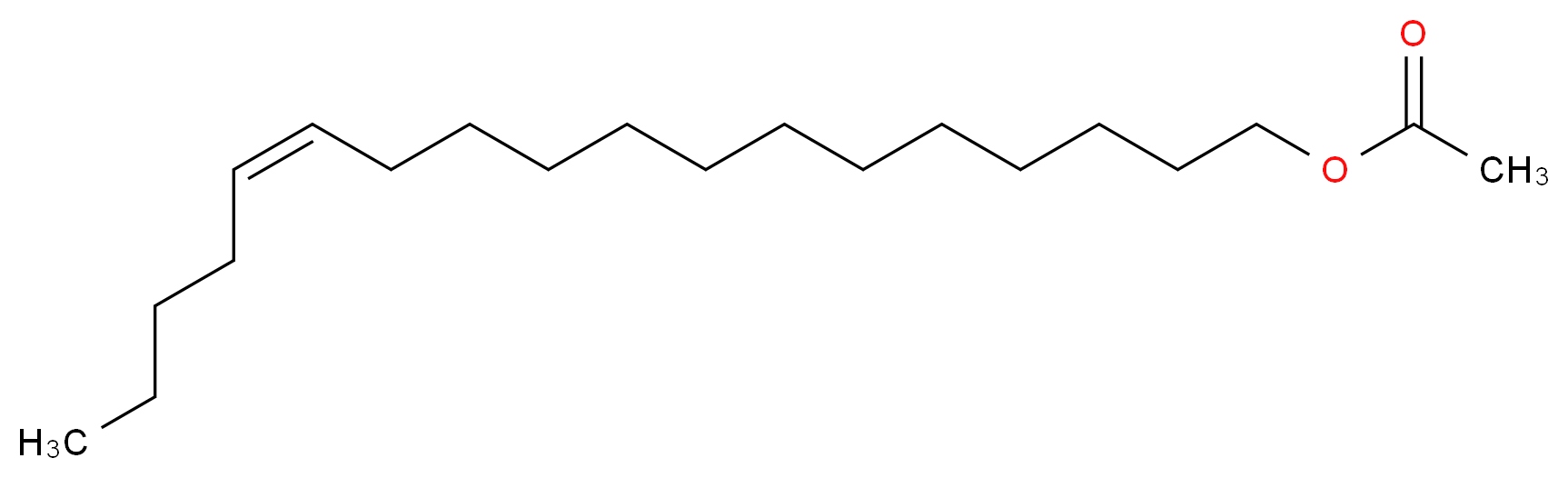 (Z)-13-十八碳烯-1-醇乙酸酯_分子结构_CAS_60037-58-3)