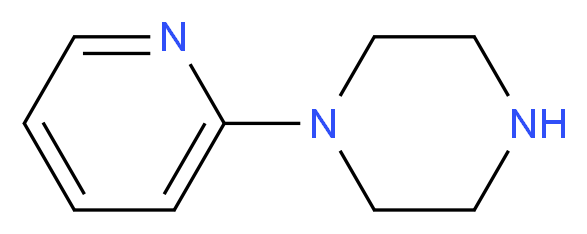 1-(Pyridin-2-yl)piperazine 98%_分子结构_CAS_34803-66-2)