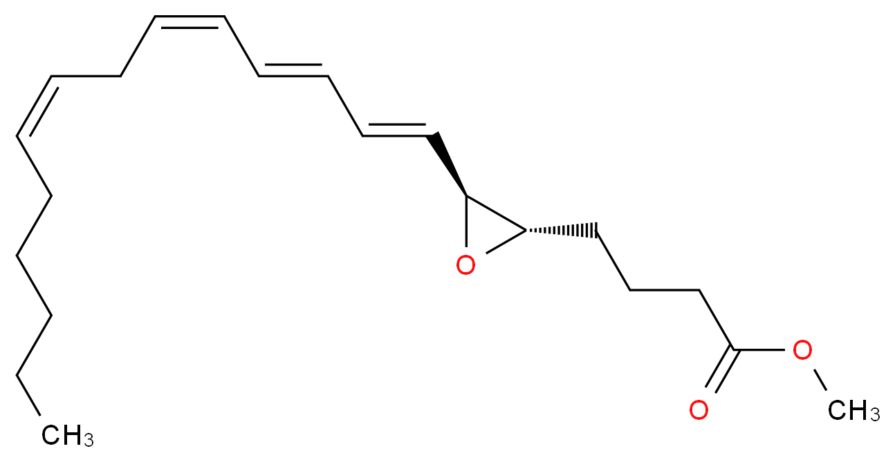 (-)-Leukotriene A4 methyl ester_分子结构_CAS_73466-12-3)