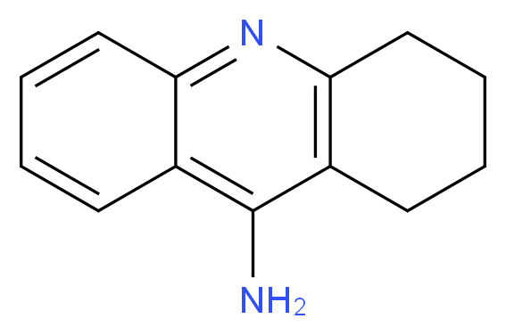 1,2,3,4-Tetrahydroacridin-9-amine_分子结构_CAS_7149-50-0)