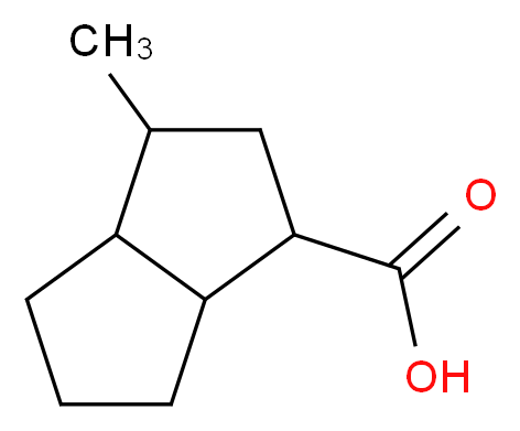 OCTAHYDRO-3-METHYL-1-PENTALENE CARBOXYLIC ACID_分子结构_CAS_28645-03-6)