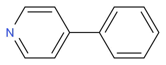 4-苯基吡啶_分子结构_CAS_939-23-1)