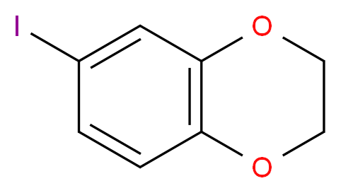 6-碘-1,4-苯并二氧烷_分子结构_CAS_57744-67-9)