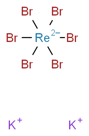 六溴铼(IV)酸钾_分子结构_CAS_16903-70-1)