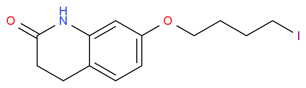 7-(4-Iodobutoxy)-3,4-dihydroquinolin-2-one_分子结构_CAS_952308-47-3)