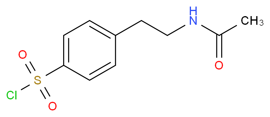 4-(2-acetamidoethyl)benzene-1-sulfonyl chloride_分子结构_CAS_35450-53-4)