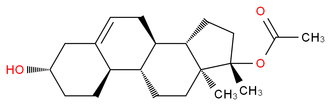 17-O-Acetyl 19-Normethandriol_分子结构_CAS_96059-83-5)