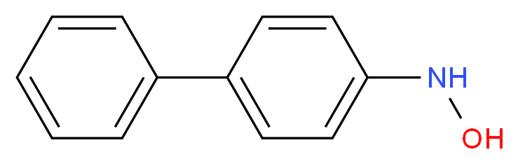 N-(4-phenylphenyl)hydroxylamine_分子结构_CAS_6810-26-0