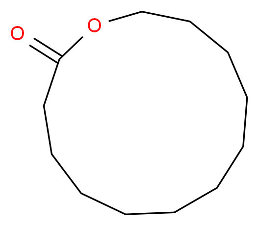 1-oxacyclotridecan-2-one_分子结构_CAS_947-05-7