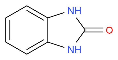 2,3-dihydro-1H-1,3-benzodiazol-2-one_分子结构_CAS_615-16-7