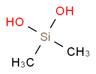 聚二甲基硅氧烷, 羟基封短, M.W. 4200_分子结构_CAS_70131-67-8)
