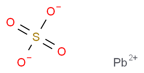 Lead(II) sulfate_分子结构_CAS_7446-14-2)