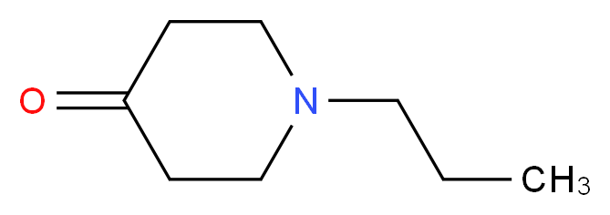 1-Propylpiperidin-4-one_分子结构_CAS_23133-37-1)