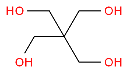 2,2-Bis(hydroxyMethyl)propane-1,3-diol_分子结构_CAS_115-77-5)