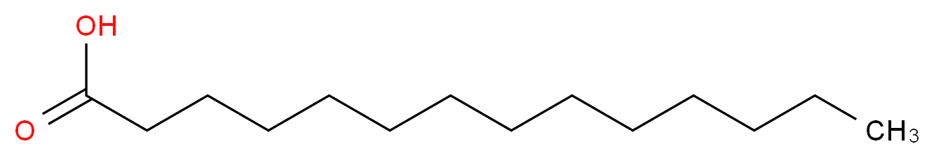 CAS_544-63-8 分子结构