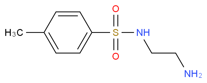 N-Tosylethylenediamine _分子结构_CAS_14316-16-6)