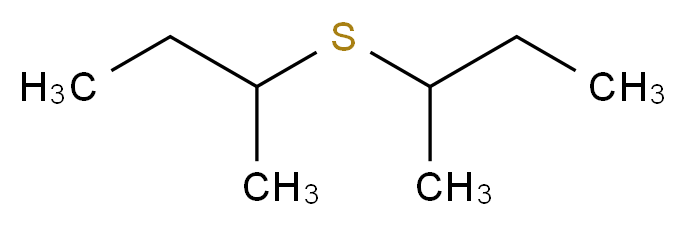 2-(butan-2-ylsulfanyl)butane_分子结构_CAS_626-26-6