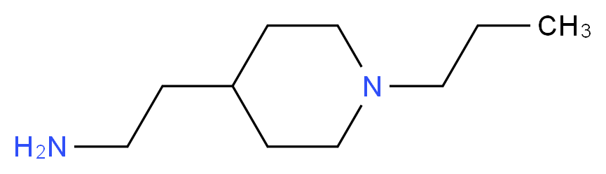 2-(1-propylpiperidin-4-yl)ethanamine_分子结构_CAS_915922-52-0)