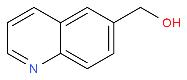 quinolin-6-ylmethanol_分子结构_CAS_100516-88-9