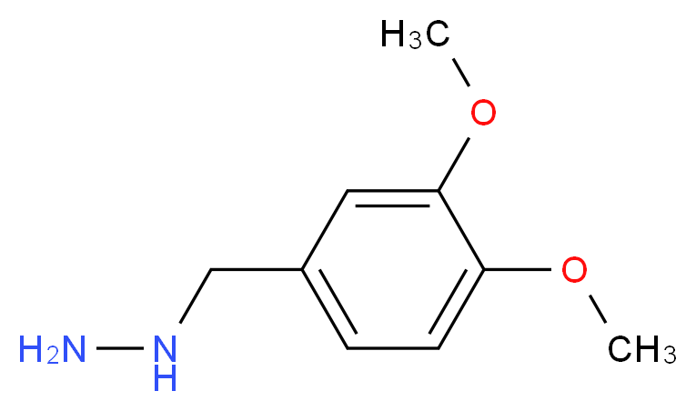 (3,4-dimethoxybenzyl)hydrazine_分子结构_CAS_135-85-3)