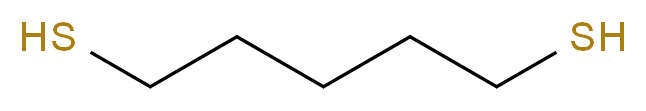 pentane-1,5-dithiol_分子结构_CAS_928-98-3