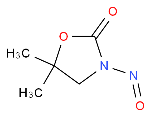 5,5-Dimethyl-3-nitrosooxazolidin-2-one_分子结构_CAS_24519-03-7)