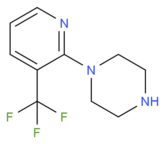 1-[3-(Trifluoromethyl)pyrid-2-yl]piperazine_分子结构_CAS_87394-63-6)