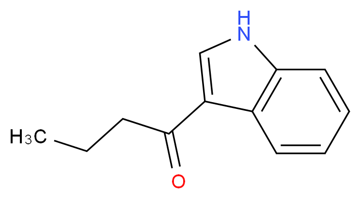 1-(1H-indol-3-yl)-1-butanone_分子结构_CAS_22582-67-8)