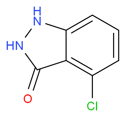 4-chloro-2,3-dihydro-1H-indazol-3-one_分子结构_CAS_)