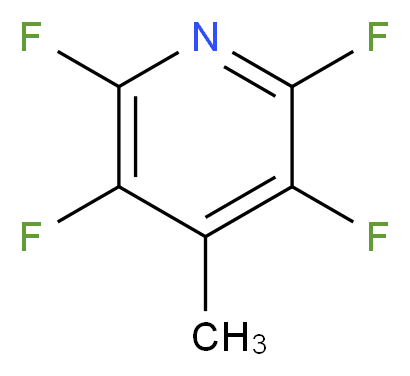 4-Methyl-2,3,5,6-tetrafluoropyridine 99%+_分子结构_CAS_16297-14-6)