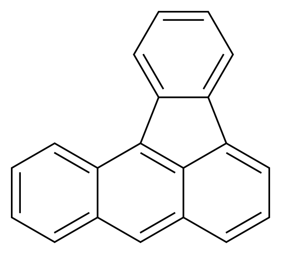 pentacyclo[10.7.1.0<sup>2</sup>,<sup>7</sup>.0<sup>8</sup>,<sup>2</sup><sup>0</sup>.0<sup>1</sup><sup>4</sup>,<sup>1</sup><sup>9</sup>]icosa-1(20),2,4,6,8,10,12,14,16,18-decaene_分子结构_CAS_203-33-8