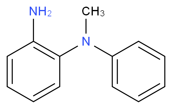 1-N-methyl-1-N-phenylbenzene-1,2-diamine_分子结构_CAS_50374-92-0
