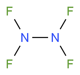 tetrafluorohydrazine_分子结构_CAS_10036-47-2