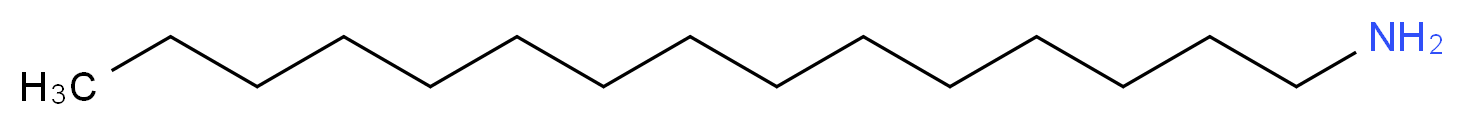 pentadecan-1-amine_分子结构_CAS_2570-26-5