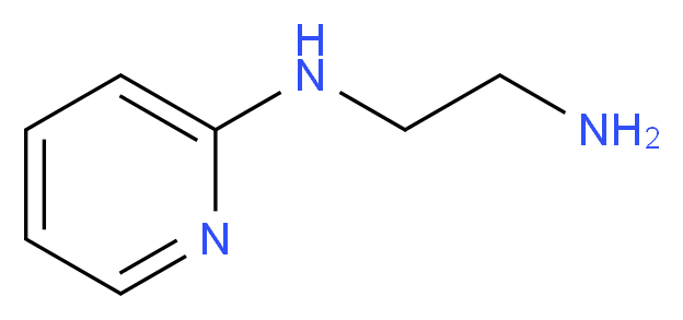 N-(2-aminoethyl)-N-pyridin-2-ylamine_分子结构_CAS_74764-17-3)