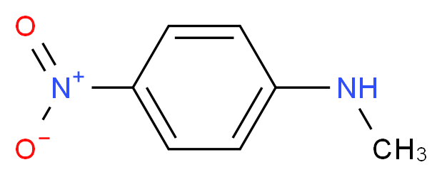 N-methyl-4-nitroaniline_分子结构_CAS_100-15-2