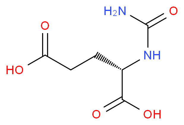 N-Carbamyl-L-glutamic acid_分子结构_CAS_1188-38-1)