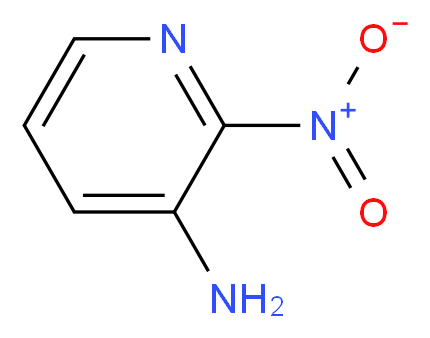 3-Amino-2-nitropyridine_分子结构_CAS_13269-19-7)