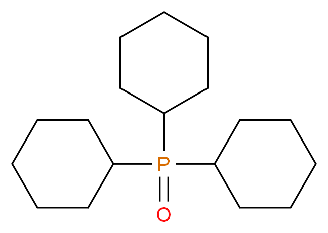 (dicyclohexylphosphoroso)cyclohexane_分子结构_CAS_13689-19-5