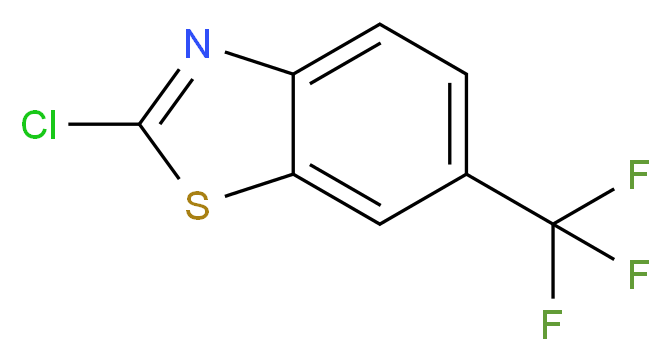 2-Chloro-6-trifluoromethylbenzothiazole_分子结构_CAS_159870-86-7)