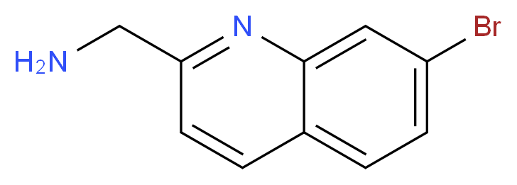 (7-bromoquinolin-2-yl)methanamine_分子结构_CAS_1196153-88-4)