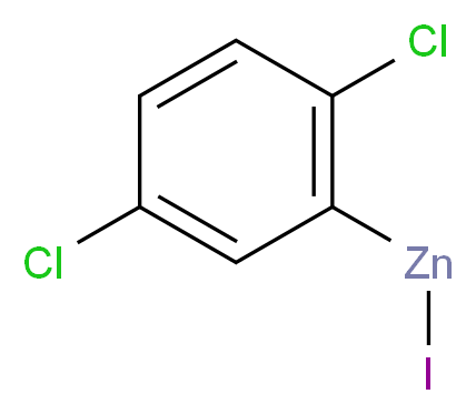 2,5-Dichlorophenylzinc iodide, 0.5M in THF_分子结构_CAS_352530-43-9)